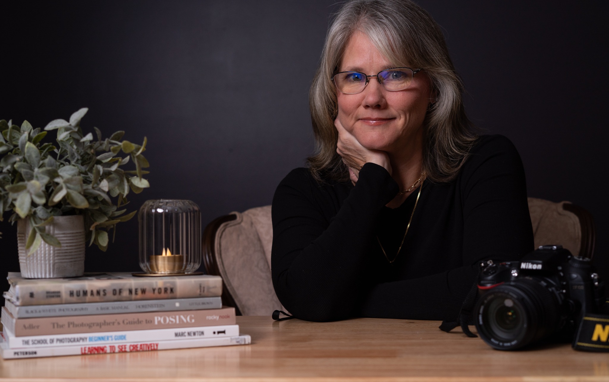 Amy McNew, photographer behind Darkroom Portraits
